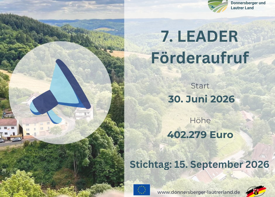Jetzt ist Ihre Projektidee gefragt! LEADER-Förderaufruf startet