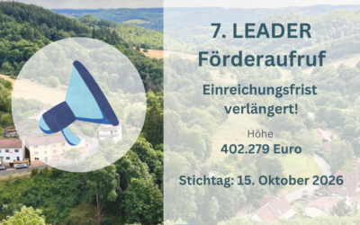 7. LEADER-Förderaufruf verlängert: Projektideen können noch bis zum 15. Oktober 2026 eingereicht werden